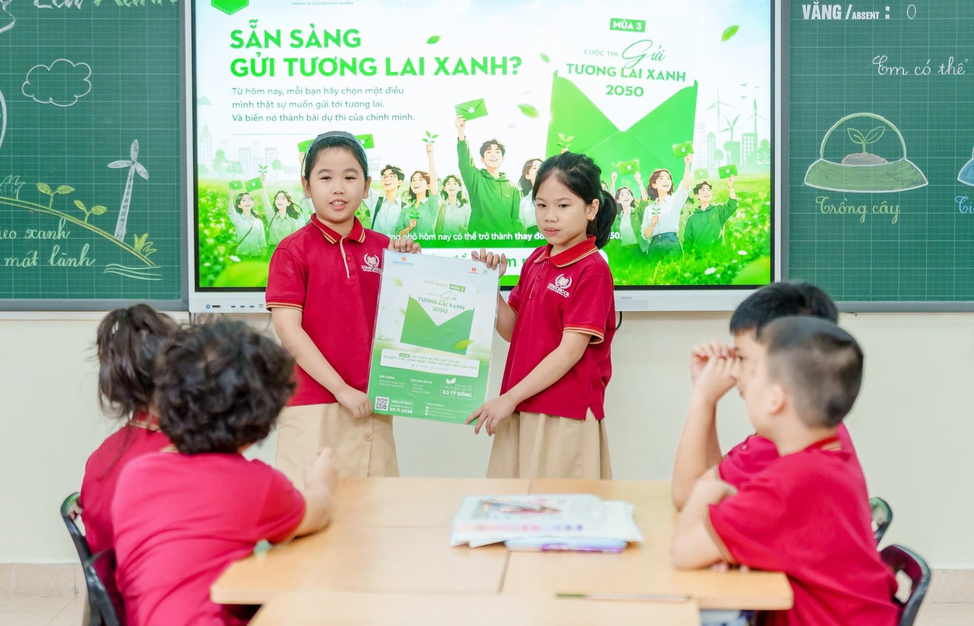 VINSERS HÀO HỨNG THAM GIA HÀNH TRÌNH “GỬI TƯƠNG LAI XANH 2050” MÙA 3